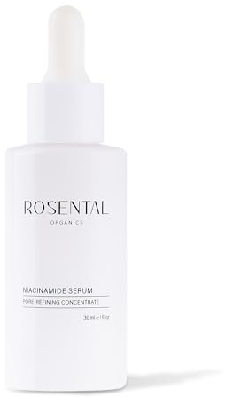 Rosental Organics Niacinamide+ Serum Pore-Refining Treatment - 5% Niacinamide und Azelainsäure zur Aufhellung von Pigmentflecken und Aknenarben