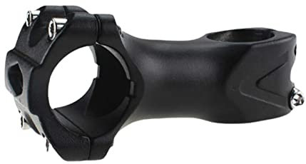 ERZU Fahrradvorbau für Lenker, Aluminiumlegierung, Mountainbike-Vorbau, 31,8/25,4 mm, kurzer Lenkervorbau für die meisten Fahrräder, Rennräder, Mountainbikes, Fahrradzubehör