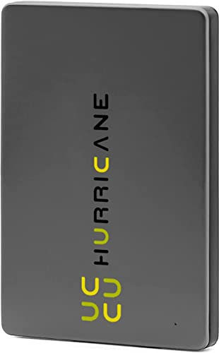 HURRICANE md25c3 Externe Festplatte 500GB 2.5 USB-C Speicher tragbar für Fotos TV PC Laptop PS4 PS5 Xbox kompatibel mit Windows Mac Linux - grau