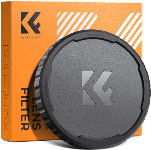 K&F CONCEPT 72mm Variable ND Lens Filter Cap TPU Material Filter Cap Only for K&F 72mm Adjustable Neutral Density Filter