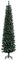 HOMCOM Künstlicher Weihnachtsbaum, 190 cm Christbaum mit 570 Spitzen, Kunstschnee, klappbar Metallständer, für Weihnachten Deko, Grün