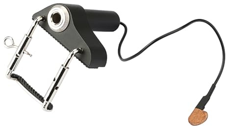 QIEIEI Professional Violin Viola Pickup Acoustic Sound Violin Bridge Pickup Adjusting Placement Electronic Organ Pickup