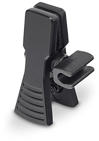 Pronomic MCH-100SB Supporto Microfono (compatibile con Pronomic MCM-100 microfono per strumenti a fiato come sax, ottoni, cajon ecc.) nero