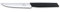Victorinox Swiss Modern, Profi Steakmesser-Set, 2-teilig, Extra Scharfe Klinge, Wellenschliff, 12 cm, Rostfreier Stahl, schwarz