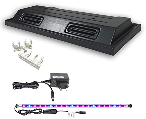 ZooPaul Aquarium Terrarium Abdeckung Verschiedene Größen Pflanzenlicht Lampe Beleuchtung Deckel LED (100x40 1x Pflanzen LED)