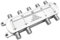 Fcnjsao Avanzado cable coaxial de 8 vías divisor 5 – 2400 MHz CATV sistema de antena 1 entrada 8 salidas estructura de blindaje altamente aislante