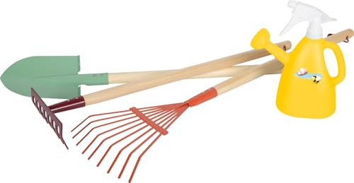 Set di attrezzi per il giardinaggio con annaffiatoio Tiny Garden