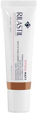 Rilastil Difesa Make Up, MATT Fondotinta Correttivo ad azione seboregolatrice. Tonalità 04, 30 ml