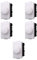5x Dimmer, regolazione 100W-1000W, Moduli Bianchi, Compatibile Con BTicino Living, frutti, interruttori, pulsanti, deviatori, dimmer, sensori, PIR, buzzer, Per Placche originali e compatibili