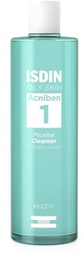 ISDIN Acniben Micellar Cleanser 400ml - Limpiador facial desmaquillante
