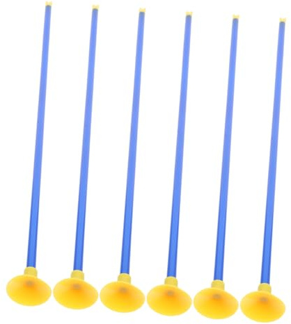 Kisangel Set 6 Dardi a Ventosa per Tiro con L'Arco per Bambini, Dardi di Ricambio in Plastica Resistente Lunghe 42 Cm, Giocattoli per Bambini da 10-12 Anni per Giochi al Chiuso e All'aperto