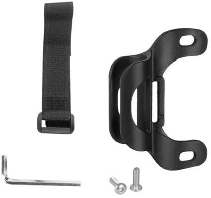 Ludom Support de Pompe à vélo avec Clip pour Montage sur Cadre, léger et Robuste, pour vélo de Route, Compatible avec Les Pompes de 20 à 25 mm.