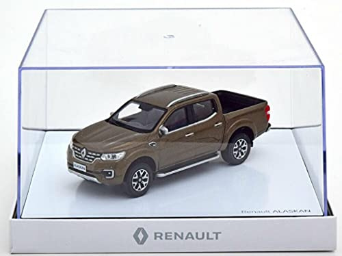 OPO 10 - Auto in Miniatura 1/43 Compatibile con Renault Alaskan Colore Marrone - R153