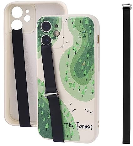 WLLHYF Bucle para Teléfono - Correa de Agarre de Silicona para Celular con Soporte de Mano Seguro - Agarre Elástico y Ligero de Dedo Pequeño