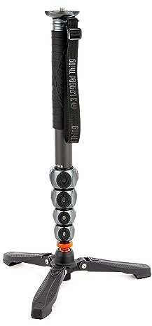 3 Legged Thing Legends Alana Carbon Fibre Monopod Kit - Travel-Friendly Camera Monopod for Professional Photographers & Videographers (ALANAKITGREY)