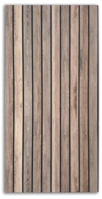Signorbit Pannello Effetto Legno in EPS Resinato Modello: SHERWOOD Misura 100x50 Cm Spessore 2,5 Cm Decorativo e Termoisolante