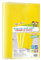 gimboo Hefthüllen Heftumschläge/ 25 Stück - 25er Packung/DIN A4/ Extra-Stark - 150 my aus PP/Farbmischung-Mix Transparent Klar/Kristallklar/Heftschoner für Schulhefte/Buchumschlag