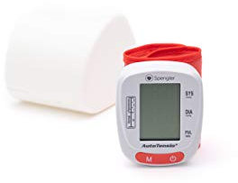 Tensiomètre Poignet SPENGLER Autotensio, Tensiomètre Electronique Poignet pour Automesure, Facile d’Utilisation, Mobile, Précis et Fiable (Rouge Corail)
