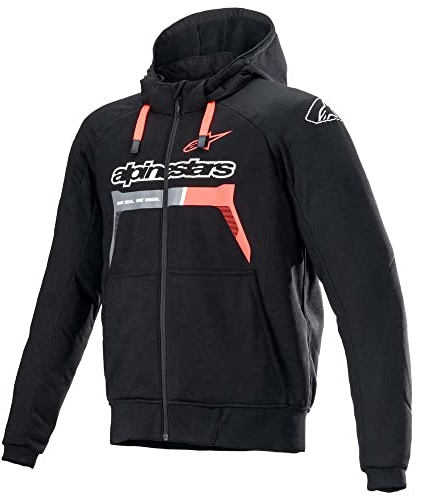 Alpinestars JACK HOOD CHROME BK/RD L