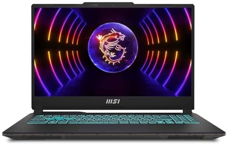 MSI Cyborg 15 A13UCX-1243UK 15.6 Gaming Laptop | Intel i5-13420H | 16GB RAM | 512GB SSD | Nvidia GeForce RTX 2050 | FHD 144Hz Display | Blue Backlit Keyboard | Windows 11 Home