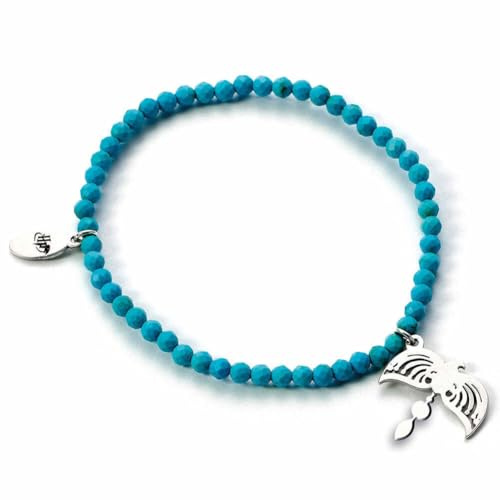 Harry Potter Crystal Bracelet with Sterling Silver Diadem Charm