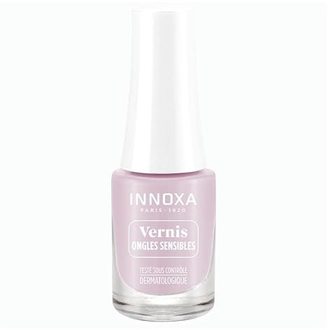 Vernis à Ongles Innoxa 936 Rose Poudré - Couleur été, Longue Tenue, Brillance, Fabriqué en France, 5 ml