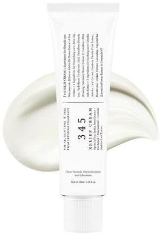 345 Relief Cream, 345 Intensive Repair Cream,345 Feuchtigkeitscreme Gesicht Beruhigend,feuchtigkeitsspendende Straffende Hautcreme,345 Repair Cream Für Das Gesicht Bei Akne Und Fettiger Haut