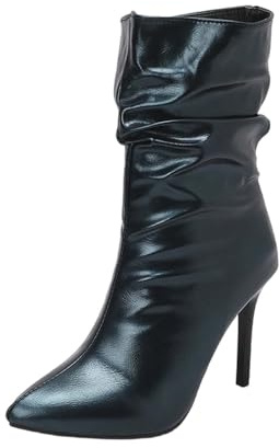 Bottes Femme Chaussures Femme Talon Western Cowboy Chaussures Hiver | Bottes Femme Bottines Femme Talon Western Cowboy Chaussures Automne Chaudes Confort Boots éQuitation ExtéRieur