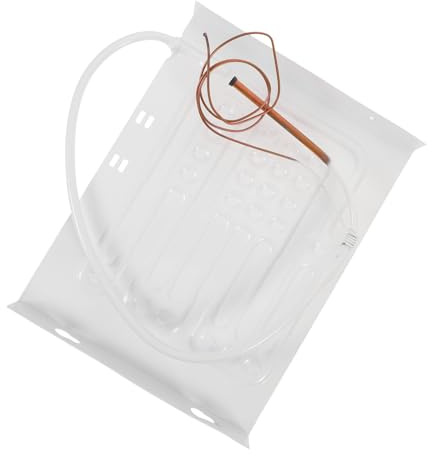 iplusmile Evaporatore a Piastre in Alluminio per Frigorifero e Congelatore 27X21 CM Piastra di Raffreddamento Silenziosa Accessori Ricambio per Armadi di Conservazione Alimenti