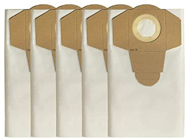 Vacmaster Bolsas universales para aspiradoras húmedas y secas (20L x 5 bolsas)
