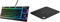 SteelSeries Apex 3 TKL - RGB Gaming Keyboard - Tenkeyless Compact Esports Form Factor & SteelSeries QcK Mini Cloth Gaming Mouse Pad - Micro-Woven Surface - Optimized For Gaming Sensors - Black
