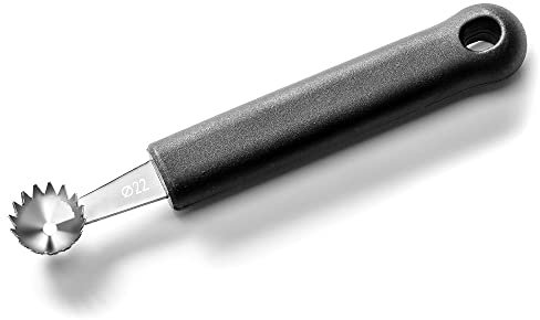 Forgast, Coltello Pomodori, Coltello da Intaglio, Lunghezza 15,5 cm, Lama in Acciaio Inossidabile, Manico in Materiale Sintetico, Strumento Essenziale per la Cucina