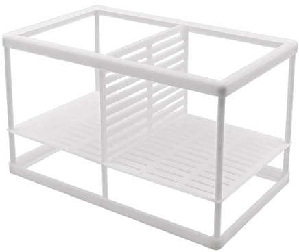 Namvo Caja de cría de Peces Acuario con tablilla 6 ventosas Red de incubadora de Acuario para Peces bebés Camarones Guppy Aislar eficazmente (26 x 15 x 15 cm)