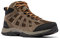 Columbia Redmond 3 Mid Waterproof, Wasserdichte mittelhohe Trekking- und Wanderstiefel, Cordovan/Elk,