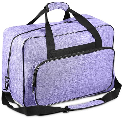 Axincardarm Sac fourre-tout universel pour machine à coudre, sac de transport portable pour machine à coudre avec bandoulière, grand étui de transport pour machine à coudre pour voyage, convient à la