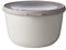 Mepal - Multi Bowl Cirqula Round - Vorratsdose mit Deckel - Geeignet als Luftdichte Aufbewahrungsbox für den Kühlschrank, Mikrowellengeschirr & als Frischhaltedosen - 1000 ml - Nordic White