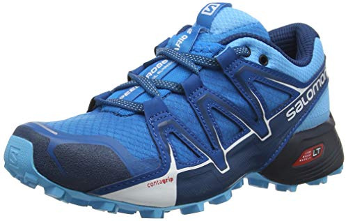 Salomon Speedcross Vario 2 Damen Trailrunning-Schuhe, Grip auf hartem und weichem Untergrund, Fußhalt, Schutz, Hawaiian Surf, 38 2/3