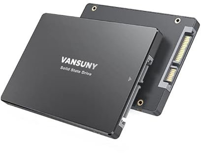 Vansuny Intern SSD 256GB 2.5 Zoll SATA III 6 Gb/s SSD intern 256GB 3D TLC NAND-Technologie zum Aufrüsten von PC oder Laptop Speicher und Speicher für IT-Profis/Ersteller/Unternehmen