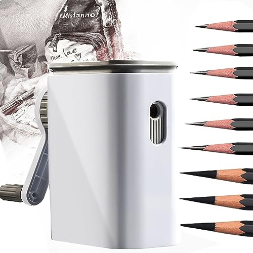 pennvässare, 9 växlar justerbara, Pencil sharpener, barnvänlig, barn konstnärer i skolor klassrum kontor hem