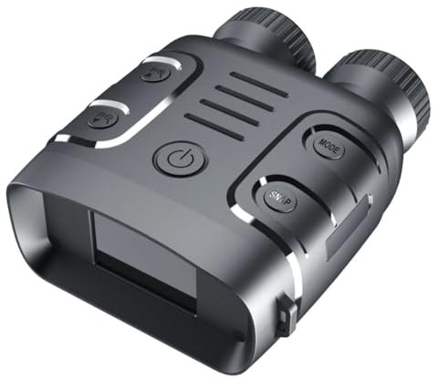 watera 1080P Infrarot-Nachtsichtgerät, 5-Faches Fernglas, Tag-Nutzung, Foto- und Videoaufnahme, Digitaler Zoom für die Jagd, Bootfahren, Langlebig