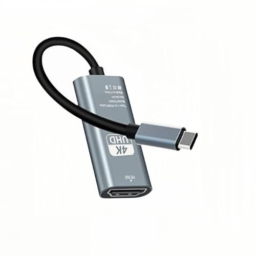 Multibao Type C to HDMI Adapter, For Phone Android Type C to HDMI USB 3.1 4K HD TV Video Converter Compatible with MacBook Pro,Samsung Galaxy S21 S20 S10,HUAWEI Mate and more