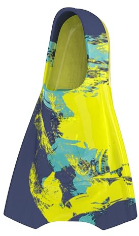 Speedo Unisex-Adult Swim Training Fins Rubber Short Blade