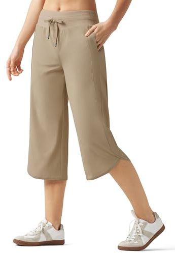 WILLIT Pantacourt pour femme - Pantalon de randonnée - Pantalon de sport - Séchage rapide - Pantalon de jogging - Pantalon de trekking léger avec poches