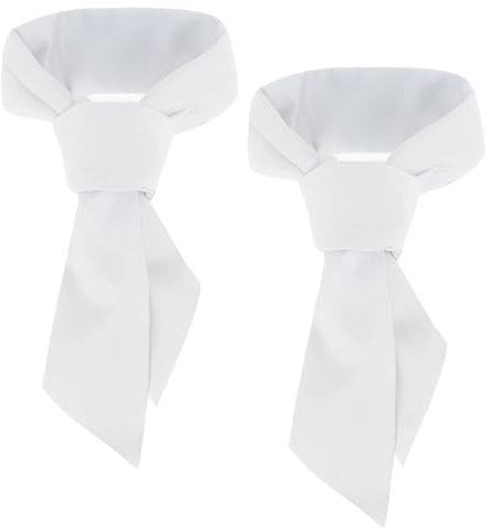 HAMKU 2 Stück Schweisstuch halstuch herren dreieckstuch,Chef-Schweißtuch, Küchen-Catering-Kellner-Schweißtuch
