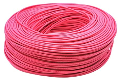 TCVCTNMZTX Cavo e cavo a doppio isolamento ad alta tensione 3239# 1 0KV 20KV 30KV 40KV 50KV 2 2AWG0.3mm Filo elettrico(10m,10KV-22AWG 0.3mm)