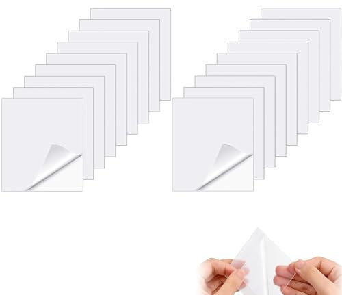 20 Pièces Patchs de Réparation TPU Transparent Imperméables Autoadhésif