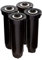 Rain Bird 1804AP4PK - Aspersor desplegable Profesional, patrón Ajustable de 0° a 360°, Distancia de pulverización de 8 a 15 pies, Altura emergente de 4 Pulgadas, Paquete de 4, Color Negro