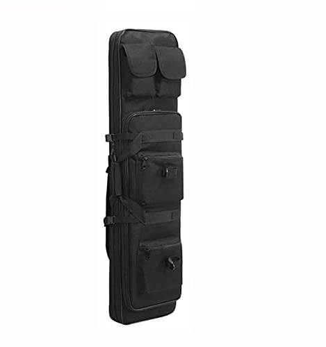 Elsegeod Tactical Gun Bag Rifle Case, 33/39/47 Inch Weapon Accessory Storage Bag Backpack, Soft Padded Carbine Case Fishing Rod Bag Pistol Shotgun Airsoft Case Sniper Holster