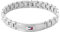 Tommy Hilfiger Jewelry Gliederarmband für Herren aus Edelstahl - Erhältlich aus Schwarz oder Silber