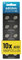ABSINA 10x AG10 LR1130 Pilas de Boton - 1,5V alcalina, a Prueba de Fugas y de Larga duración - LR54 / V10GA / RW49 / G10A / 189 / GP189 / L1130 / 89A - Pila AG10, Pilas LR1130, Pila Boton AG10